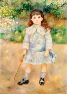 鞭を持つ少女